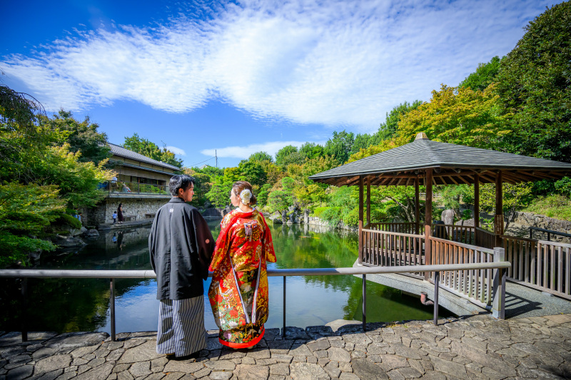 9月10月平日撮影限定!目白庭園と趣ある和室撮影がお得!!