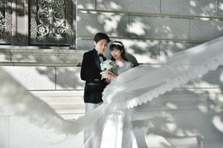 明るい陽射しの中で東京丸の内周遊撮影！