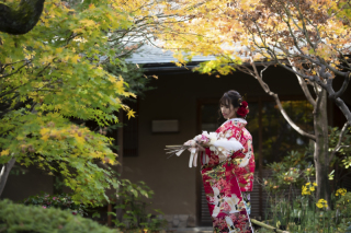 家族参加OK♪紅葉の目白庭園！