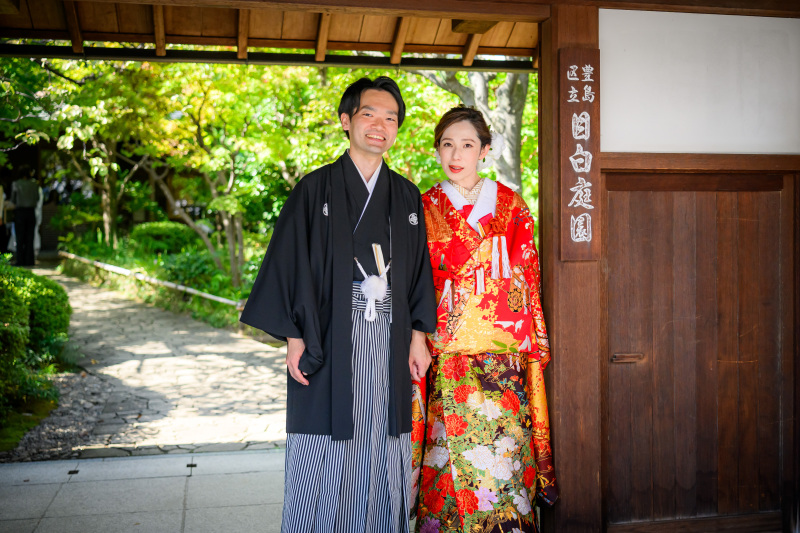 9月10月平日撮影限定!目白庭園と趣ある和室撮影がお得!!
