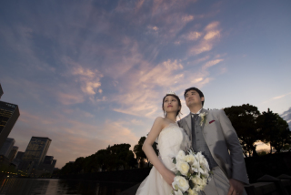 人気の夕暮れの和田倉門と東京駅夜景！