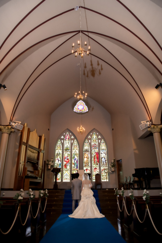 まるで結婚式をしたような撮影が叶うチャペルフォト！