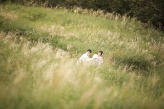 伊豆の高原で和装ロケーション