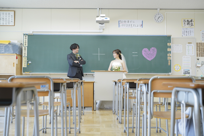学校ロケ