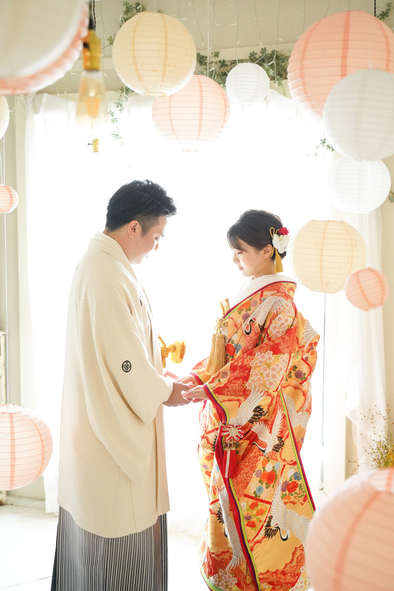 和装が映える、優しさに包まれたひととき