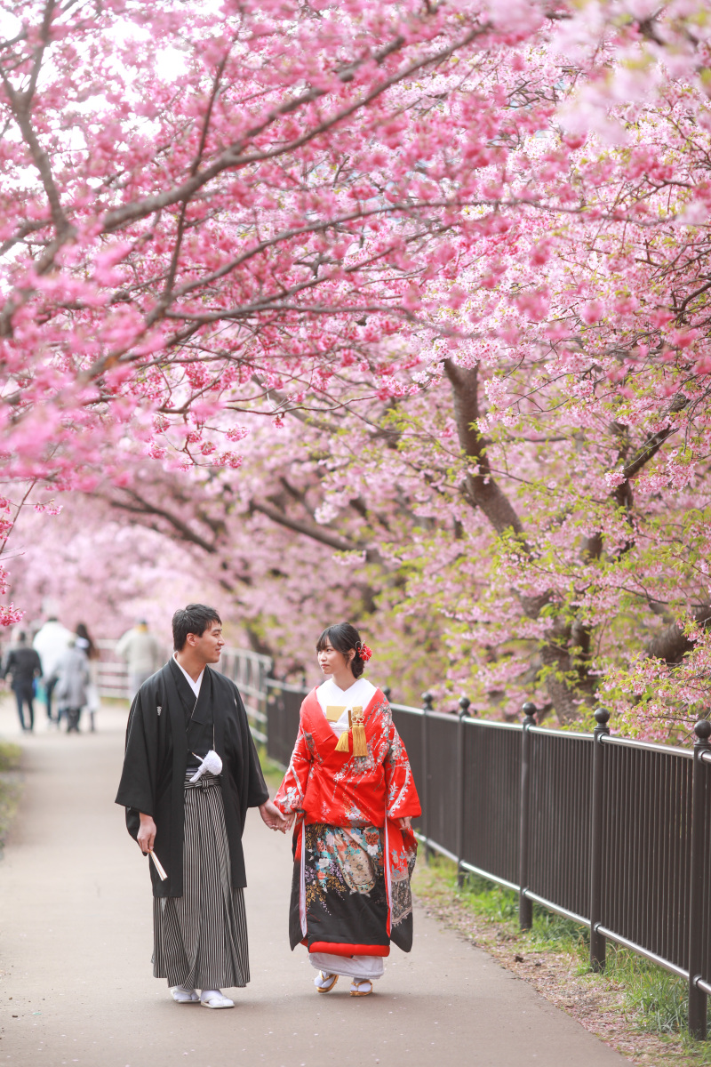 毎年大人気!河津桜で叶える春先取りのロケーションフォト
