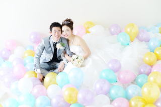 持ち込みアイテムでお二人らしく