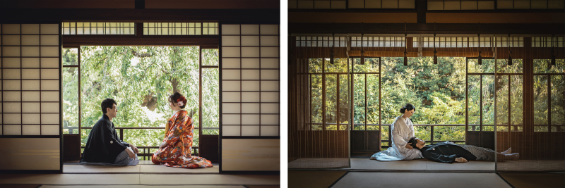 旧安田楠雄邸 衣替え