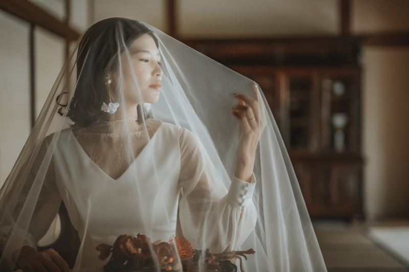 ソロショットも素敵です (新婦様)