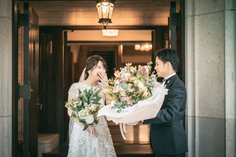 【撮影レポート掲載のお知らせ】ご新婦様へのサプライズが詰まった1日のおはなし