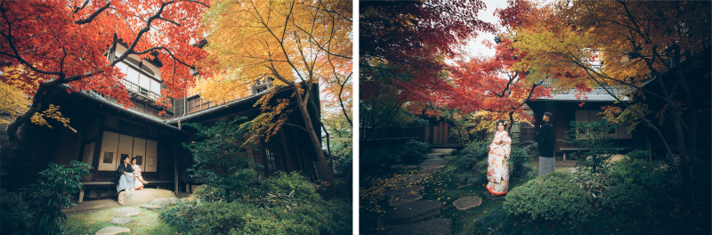 紅葉を取り入れた写真のご紹介٭