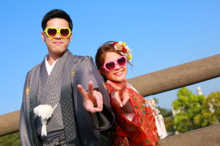 一緒にわいわいフォトウェディング♪