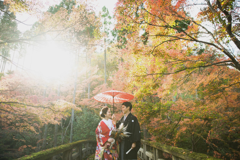 人気の紅葉フォトは早めのご予約がお薦め!