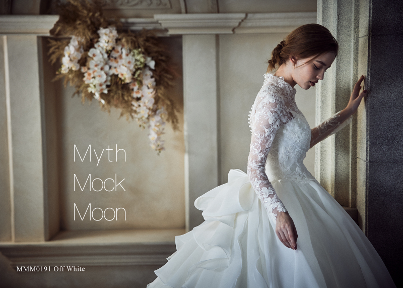 新作ドレス!【Myth Mock Moon】ウエディングドレスご紹介