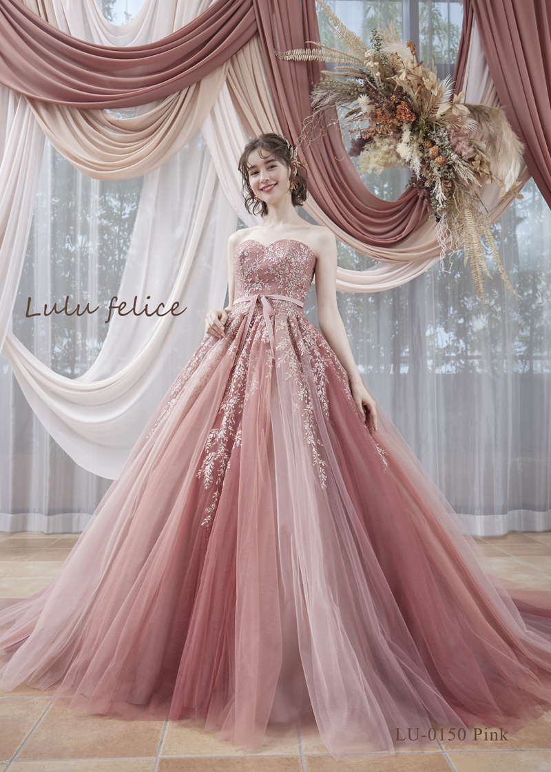 新作ドレス！【Lulu felice】カラードレスご紹介②