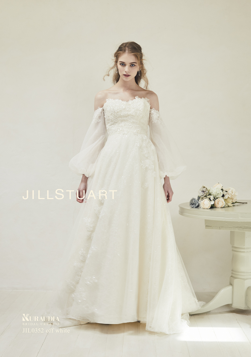 新作ドレス!【JILLSTUART】ウエディングドレスご紹介①