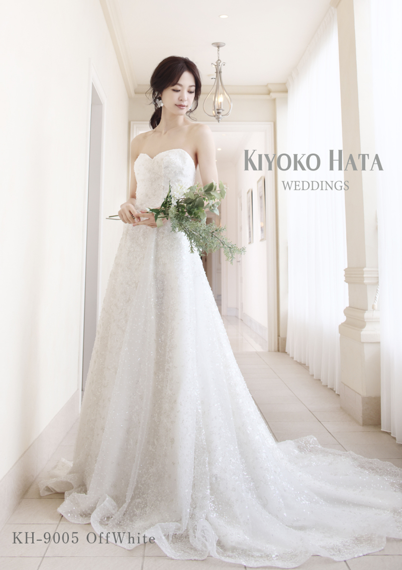 【KIYOKO HATA WEDDINGS】オリジナルドレスご紹介⑥
