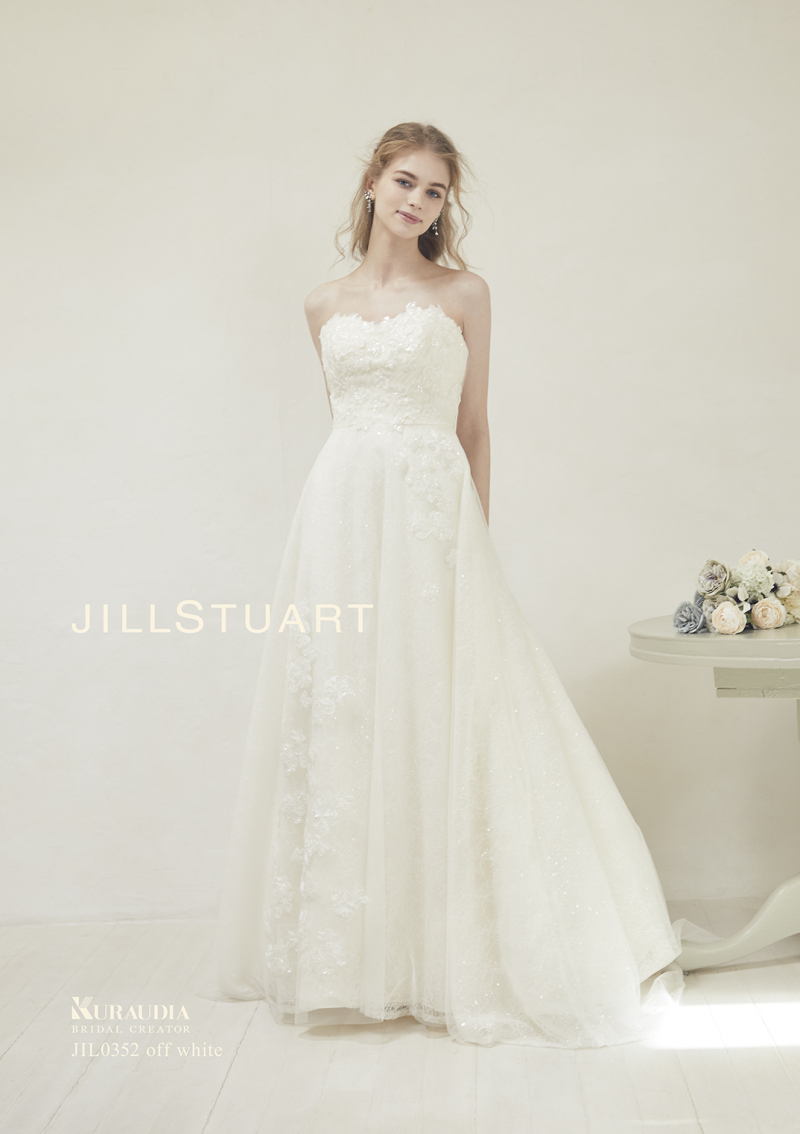 新作ドレス!【JILLSTUART】ウエディングドレスご紹介①