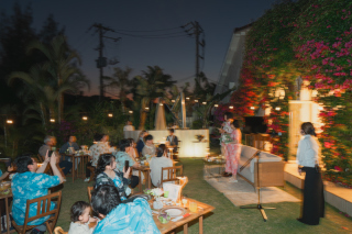 かしこまらないのがお二人らしい。大切なゲストと囲むガーデンBBQ！