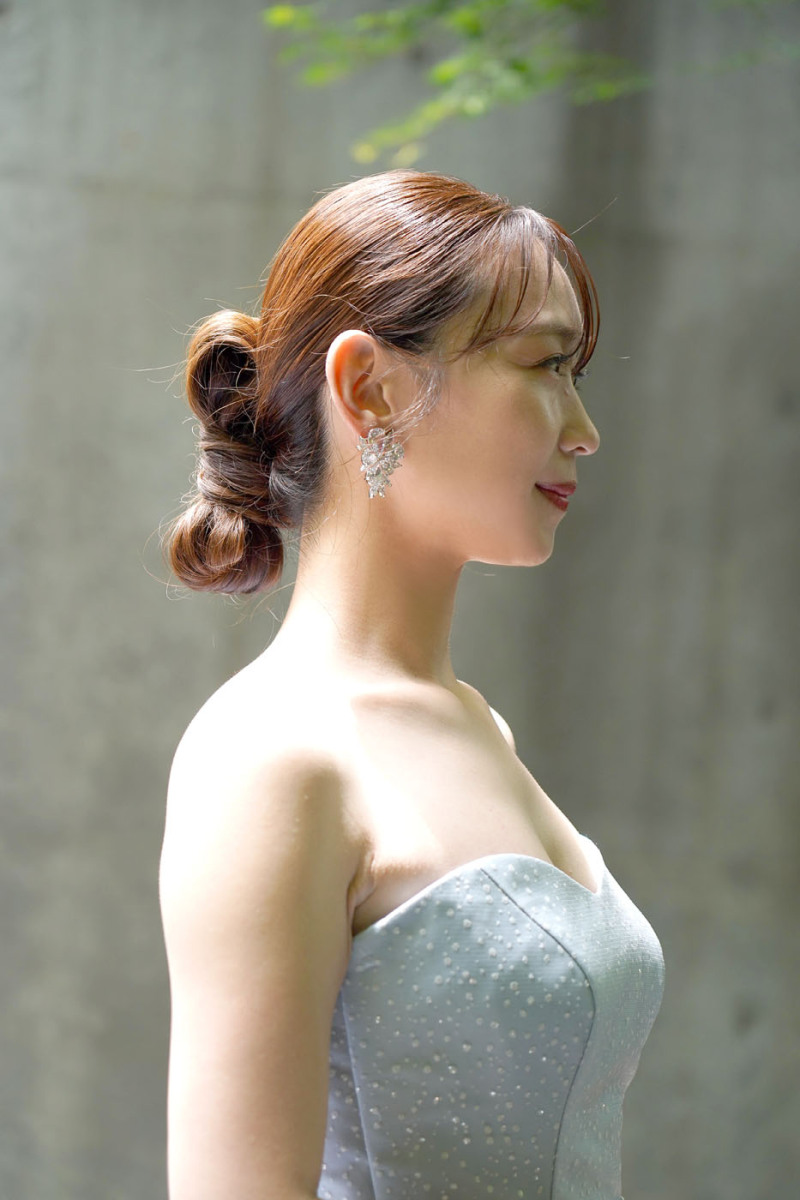 縦リボン風アップ♡