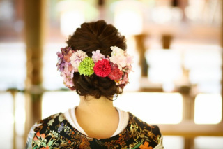 和装 ヘアスタイル