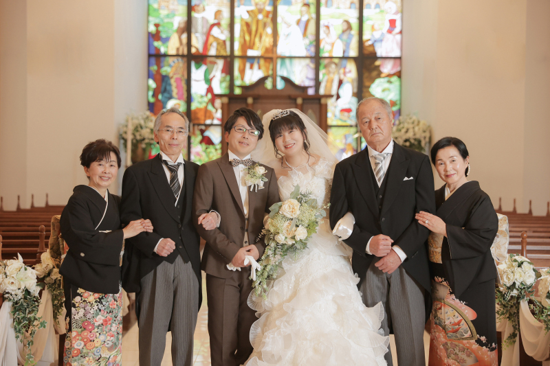 ご家族でのフォトウェディング！