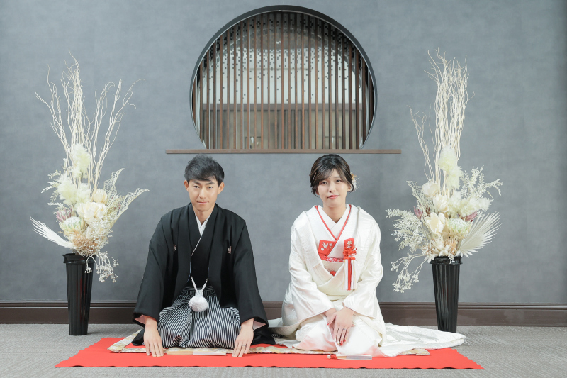 和装が合う披露宴会場