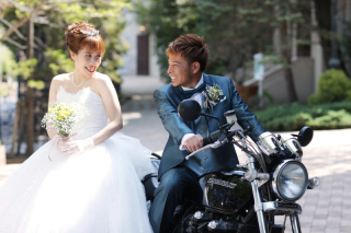 バイクとロケフォト