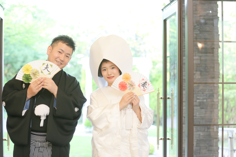 日本人ならではの白無垢もおすすめ