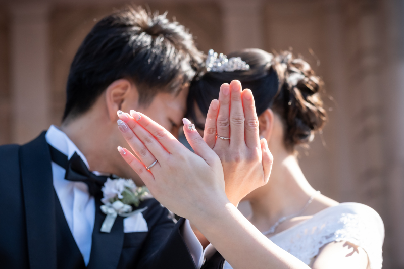 花嫁のこだわりは、指先まで