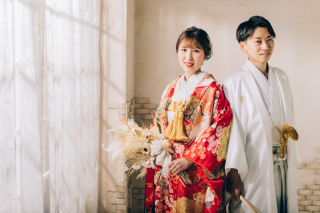 今がお得！和装スタジオ+洋装ビーチフォトプラン