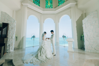 チャペルフォト【リザン・ル・アンジュマリー教会】