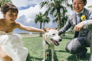 ご家族でのフォトウェディング