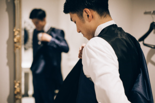 ♡新郎様ソロショット♡