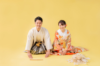 早割プラン！和装スタジオ+洋装ビーチフォトプラン