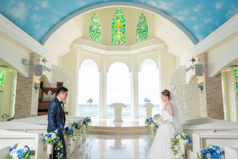 チャペルフォト【リザン・ル・アンジュマリー教会】