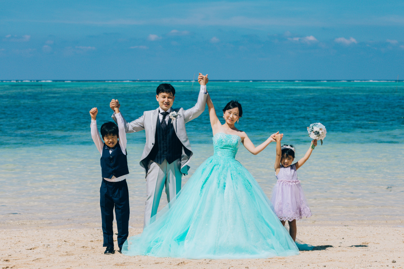 ご家族でのフォトウェディング