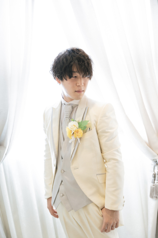 ♡新郎様ソロショット♡