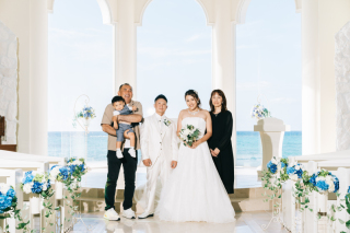 ご家族でのフォトウェディング