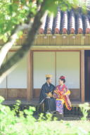 琉装でのフォトウェディング