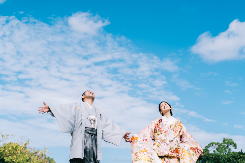 ☆和装ロケーションフォト+洋装ビーチフォト☆