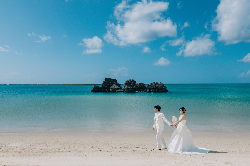 今がお得！和装スタジオ+洋装ビーチフォトプラン