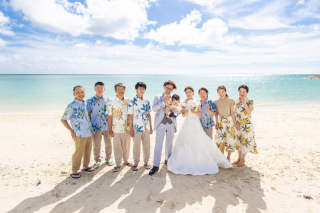 ご家族でのフォトウェディング