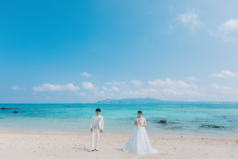 今がお得!和装スタジオ+洋装ビーチフォトプラン