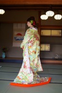 おすすめの緑色の色打掛♬