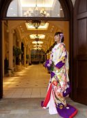 紫色の色打掛で上品に彩ろう♬