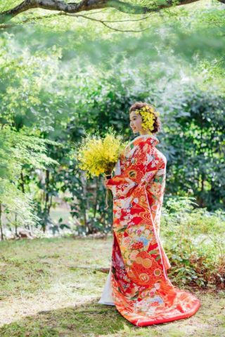 おすすめの和装!色打掛