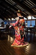 黒の色打掛で大人シックな花嫁さまに♫