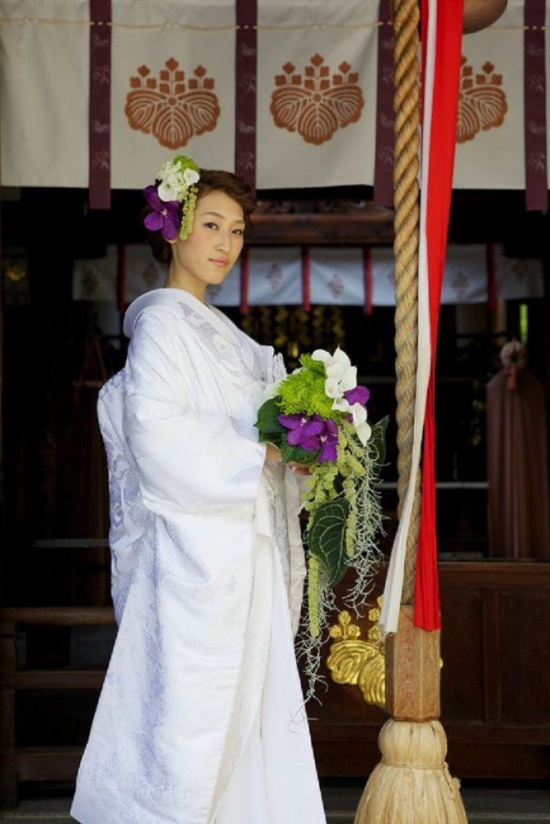 和装結婚式の定番♪伝統的で格式高い白無垢