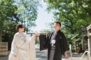 スタジオSOLA美瑛店は和装もOK!神社で撮影するウエディングフォト!!